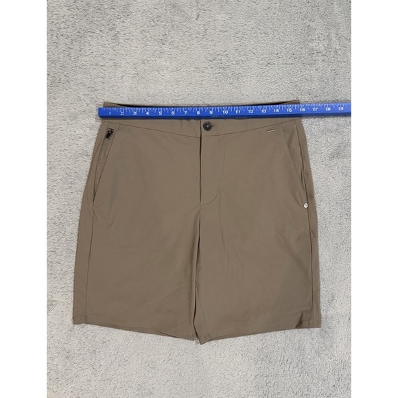 Vuori Shorts Men's M Fleet Performance Stretch Preppy Golf Chino Drawstring EUC - Picture 2 of 15